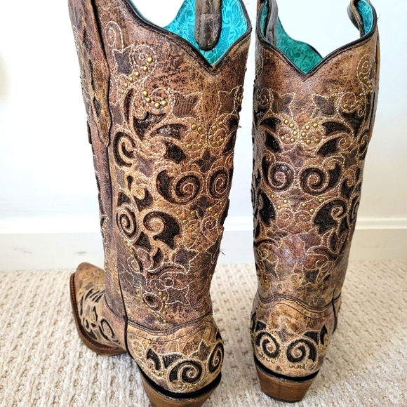 Corral Women's Size 9.5 Cowboy Boots - Picture 2 of 6